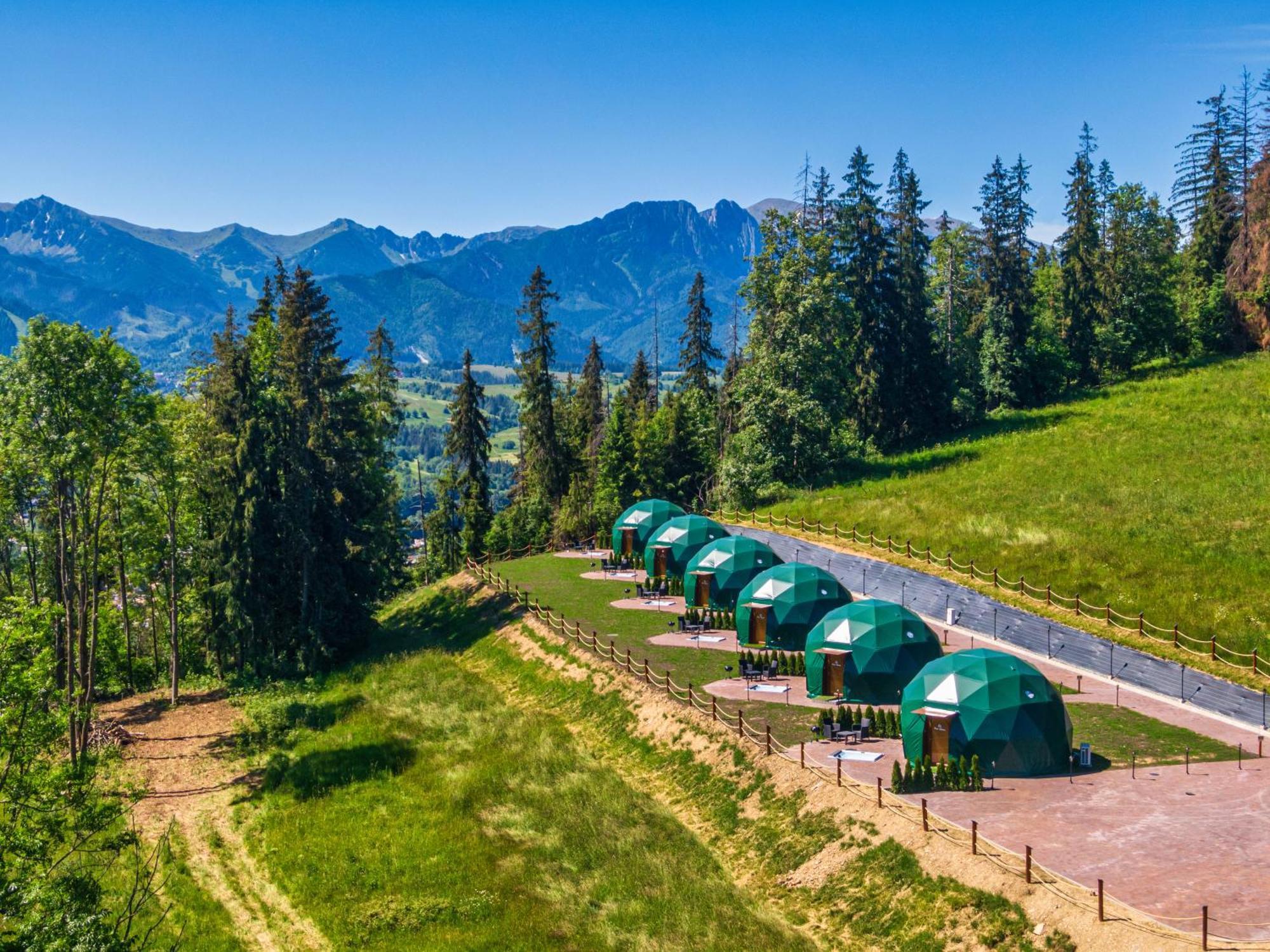 Peak Glamp Hotel Zakopane Bagian luar foto
