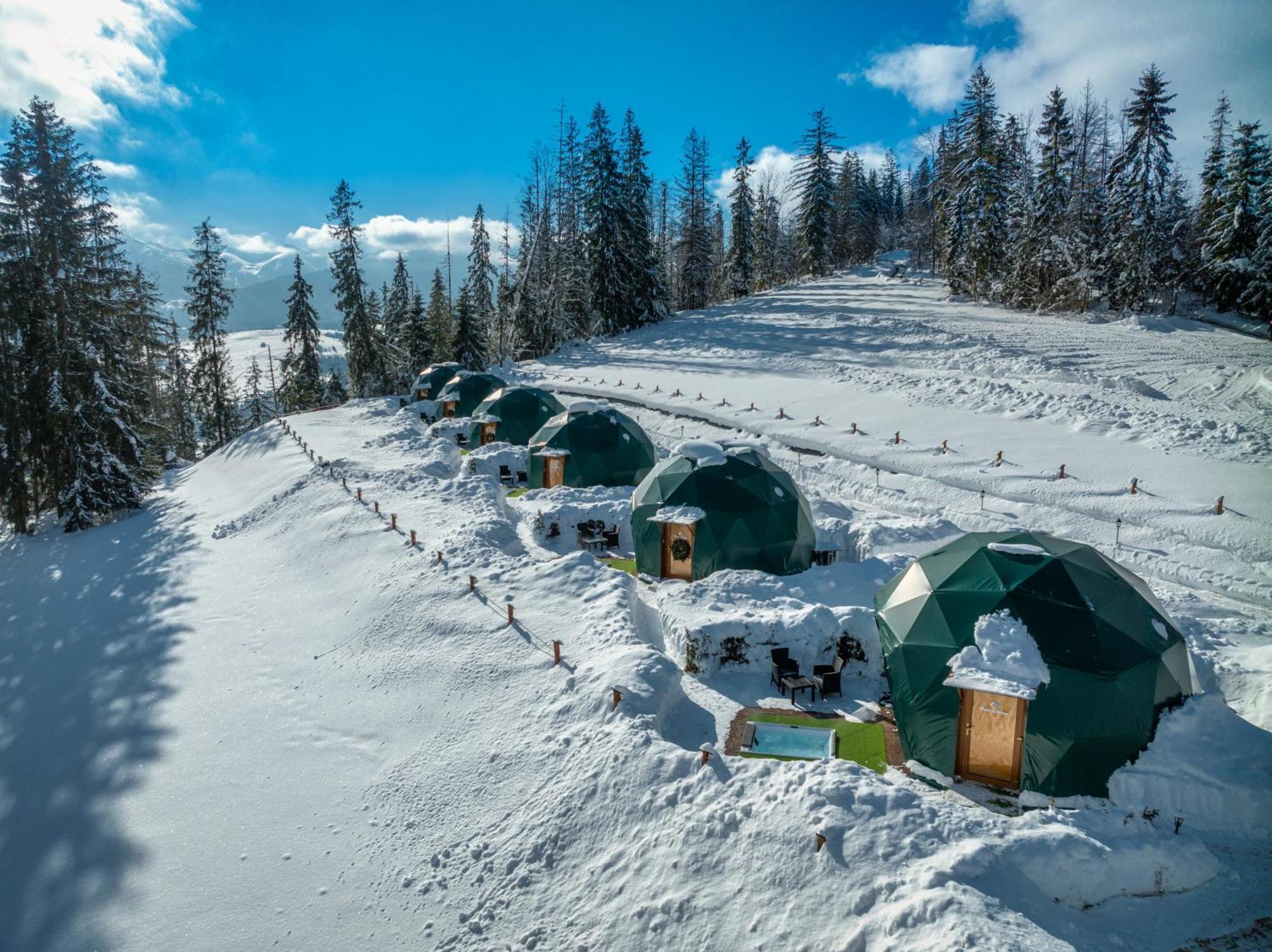 Peak Glamp Hotel Zakopane Bagian luar foto