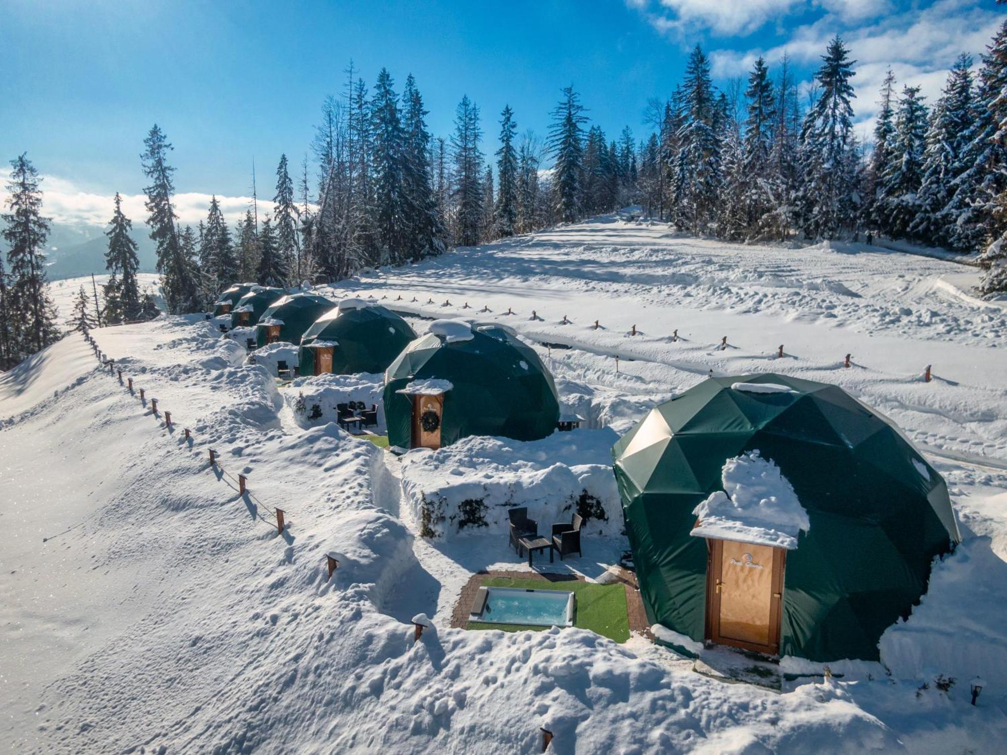 Peak Glamp Hotel Zakopane Bagian luar foto