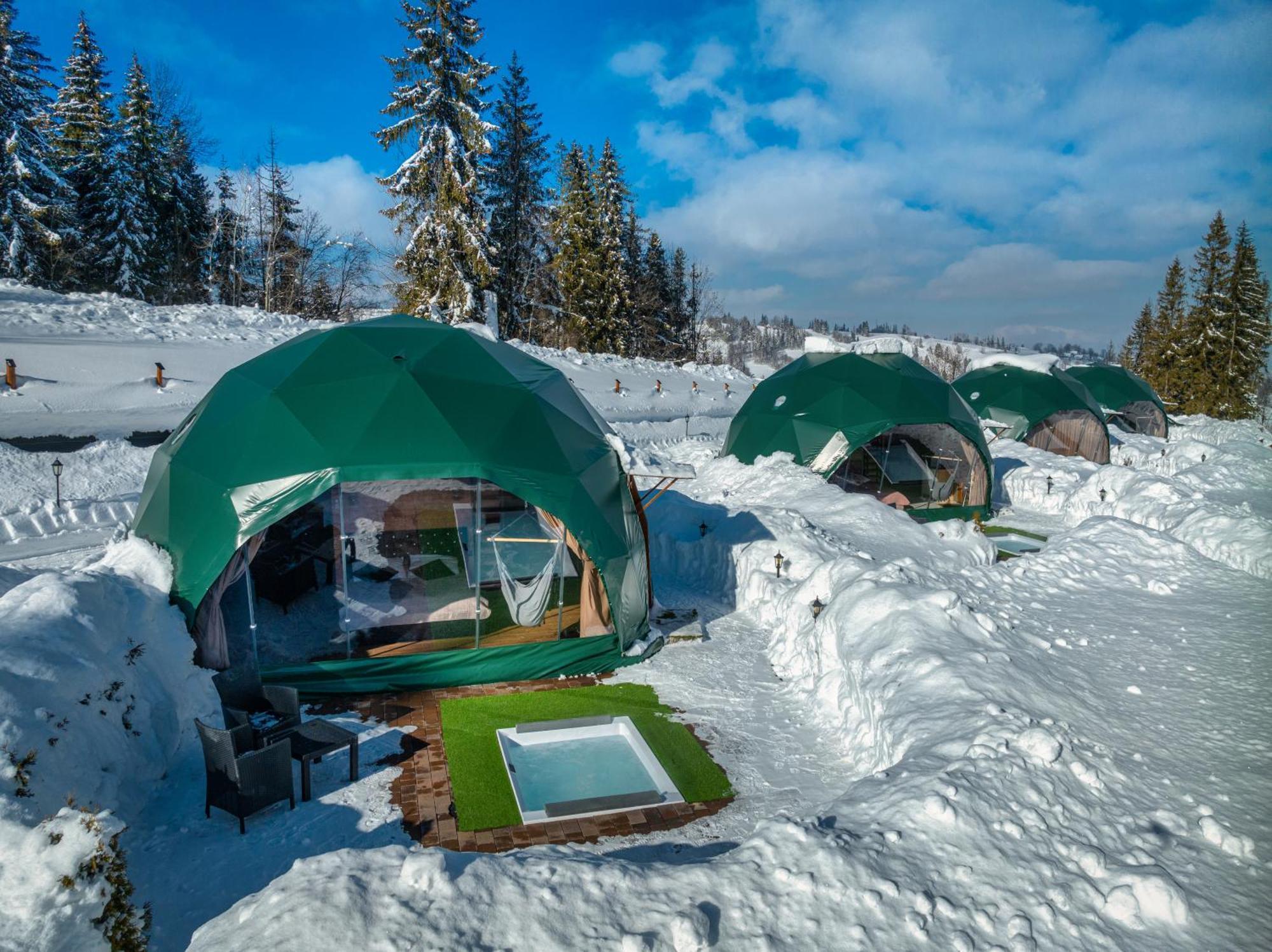 Peak Glamp Hotel Zakopane Bagian luar foto